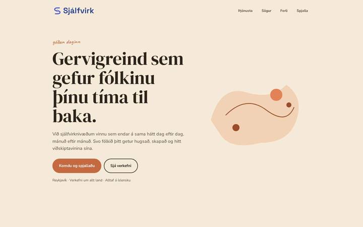 Forsíða útgáfu 5