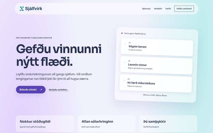 Forsíða útgáfu 14