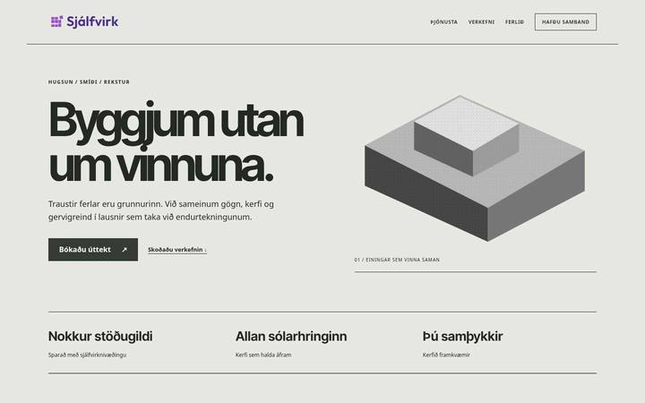 Forsíða útgáfu 18